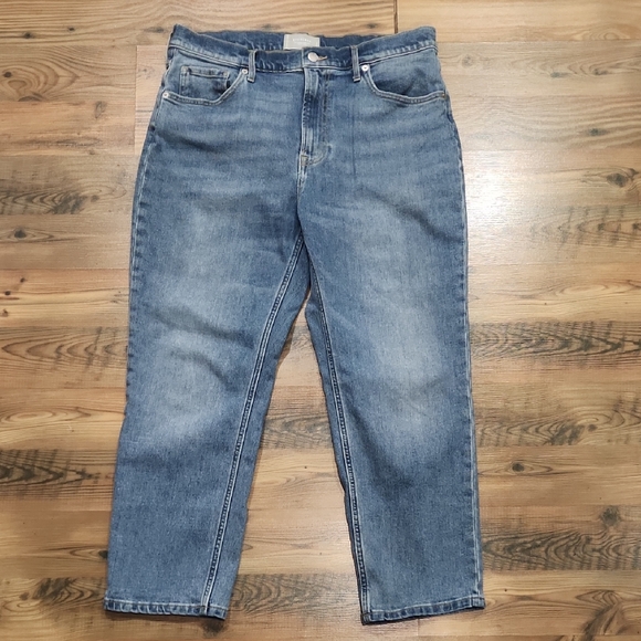 Everlane Denim - Everlane Ecocore Sustainable Cheeky Jean Organic Cotton Ankle Straight Preppy 31